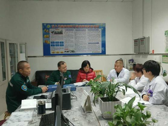 自治区督导组检查州人民医院医疗安全管理与风