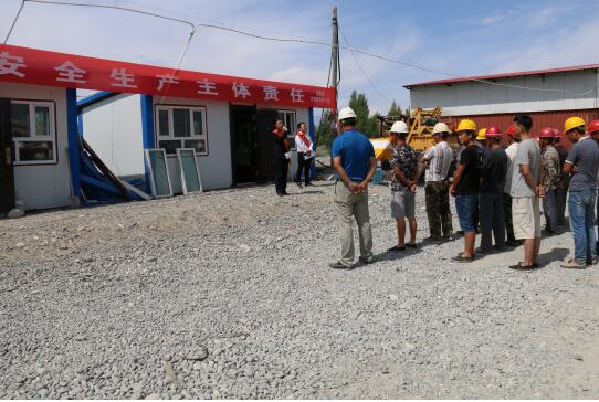 温泉县开展安全生产宣讲进企业活动-博尔塔拉