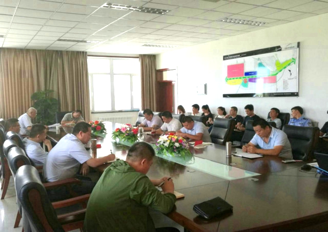 博州金三角工业园区深入学习邱树华书记调研讲