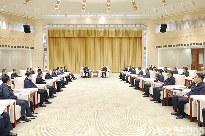 湖南省党政代表团来疆考察对接对口支援与合作发展工作