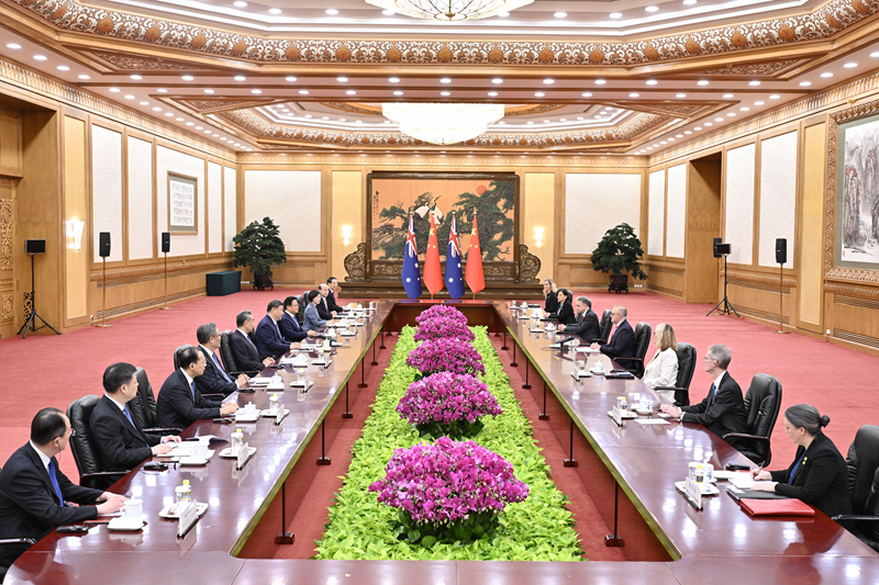 习近平会见澳大利亚总理阿尔巴尼斯 习近平会见澳大利亚总理阿尔巴尼斯